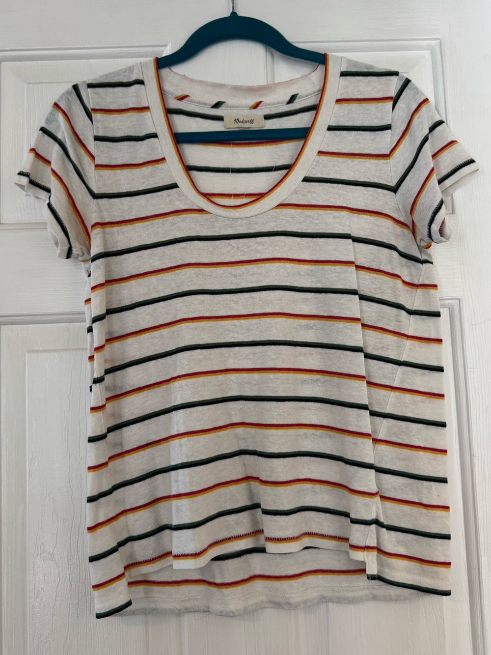 Madewell Striped Crewneck Tee